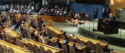 以总理一上台，多国代表团离场