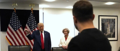 泽连斯基在美遭警告：别插手！