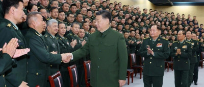 习近平视察信息支援部队