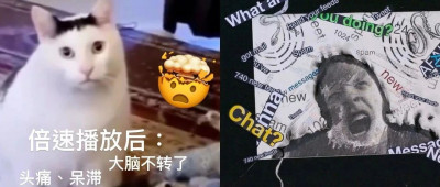 倍速看视频和听播客后，他无法再正常听歌，头痛不已，记忆也可能出现问题