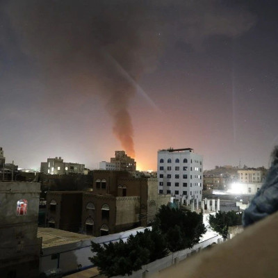 美英战机发动空袭