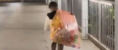 广州通报“一未成年人辍学拾荒”